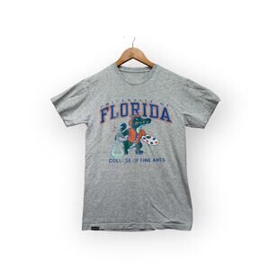 University of Florida Gators College of Fine Arts Theater Artist T Shirt Rare S